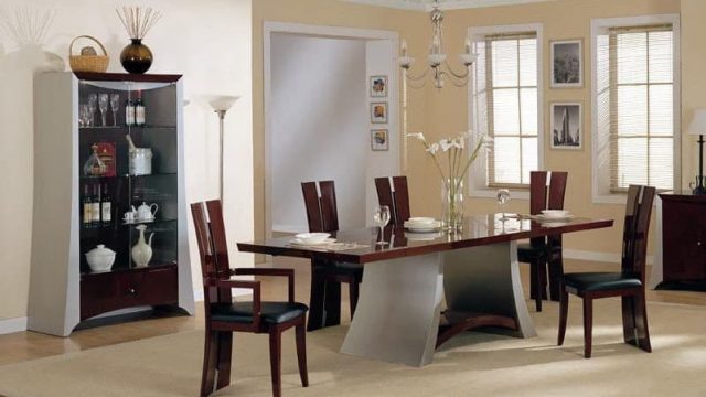 شاهدي بالصور أجمل ديكورات غرف السفرة