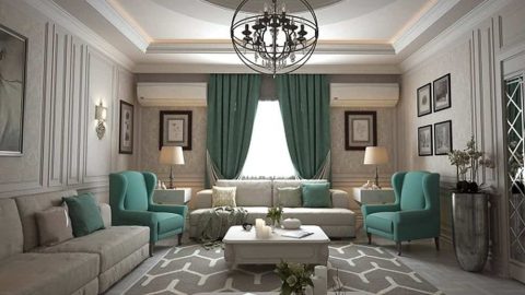 بالصور : تصاميم رائعة لديكورات المجالس