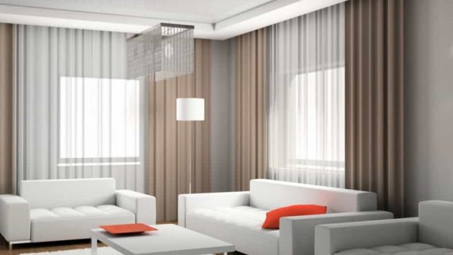 بالصور: تشكيلة رائعة من الستائر المودرن