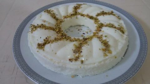 كيكة جوز الهند الباردة