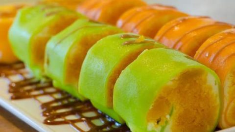 جاتوه السوشي بالفاكهة للمناسبات