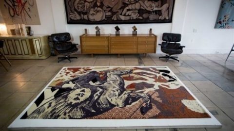 بالصور: اكتشفي أجمل ديكورات السجاد لتزيين الجدران