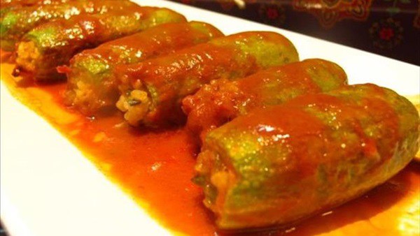 الكوسة المحشية على الطريقة السورية