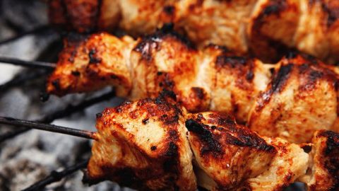 كيفية تجهيز شيش طاووق مشوي