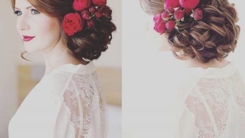 بالصور: تسريحات شعر لعرائس صيف 2018