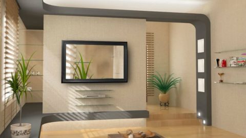 بالصور: أفكار ديكور عصرية لجلسات التلفزيون