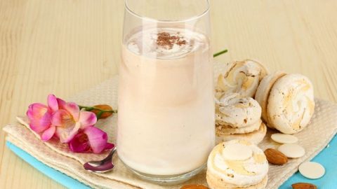 طريقة سهلة لتجهيز قهوة اللوز