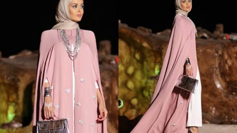 بالصور: عبايات أنيقة بألوان خريفية دافئة