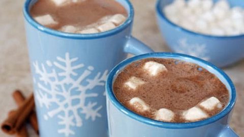 دللي أطفالك وجهزي شراب الشوكولاته الساخن بالمارشميلو