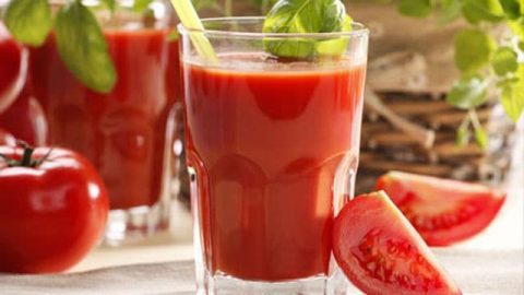 طريقة تجهيز عصير الطماطم