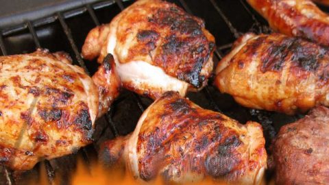 تتبيلة رائعة للدجاج المشوي على الفحم