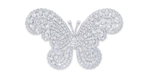 بالصور: بروش الماس الفاخر لعروس خريف 2018