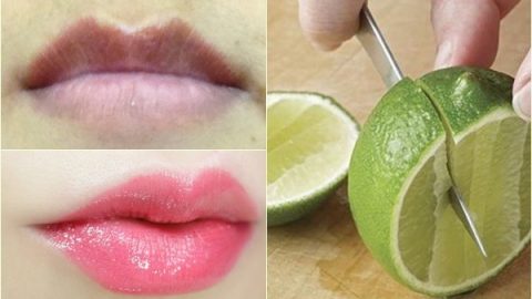 الليمون سلاحك السحري لتفتيح الشفاه وتوريدها