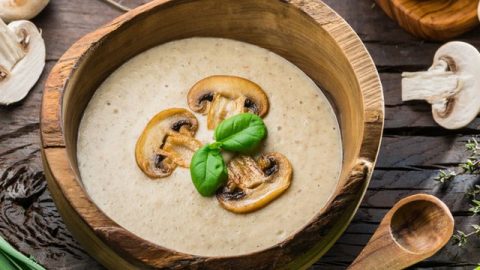 طريقة تجهيز شوربة الفطر للرجيم