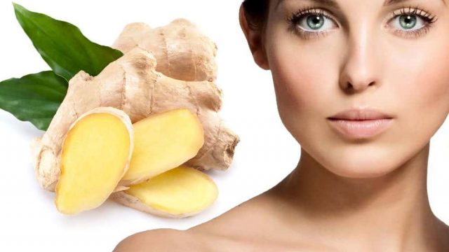 جهزي بنفسك أقنعة الزنجبيل لتنحيف الوجه