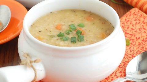 وصفة شوربة الشوفان اللذيذة