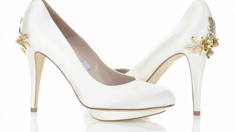 بالصور: أجمل موديلات أحذية العروس من Harriet Wilde