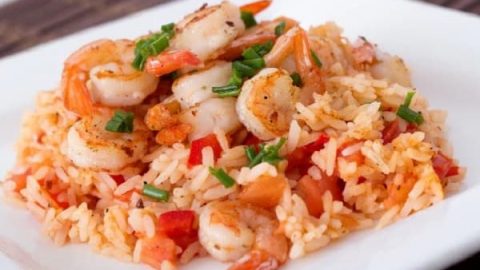 طريقة تجهيز الأرز بالجمبري