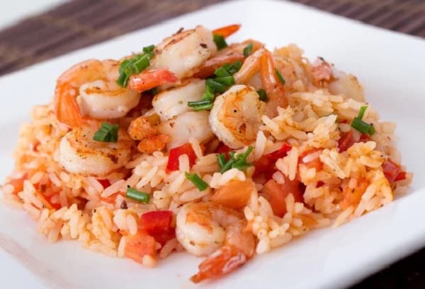 طريقة تجهيز الأرز بالجمبري