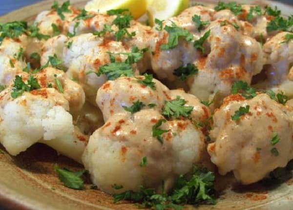 خطوات تجهيز البروكلي بالطحينة