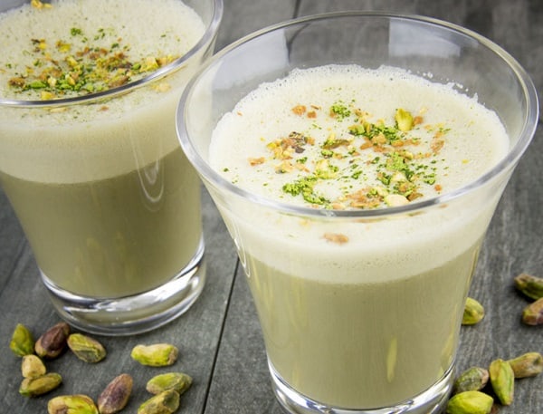 خطوات تجهيز شراب البستاشيو الساخن