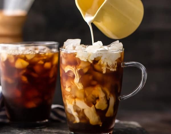 طريقة تجهيز القهوة المثلجة بالفانيليا