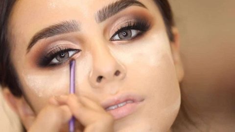 ماكياج ترابي ناعم لإطلالة يومية أنيقة بالخطوات