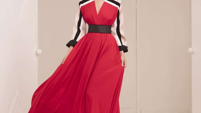 تصاميم فساتين حسين بظاظا لربيع 2019 من وحي الحضارة اليونانية