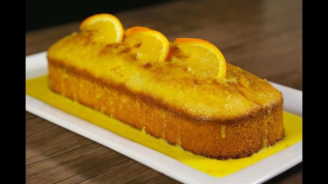 خطوات تجهيز كيكة البرتقال