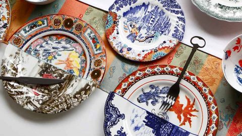 بالصور: صحون تقديم مزخرفة أناقة فخمة على مائدتك