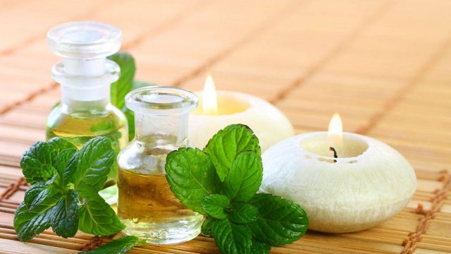 النعناع لعلاج الهالات السوداء الوراثية