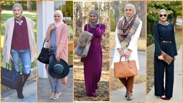 بالصور: طرق بسيطة للحصول على إطلالات ملونة للمحجبات