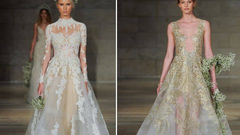 ريم عكرا تطرح فساتين زفاف ربيع 2019