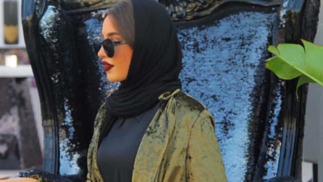 قطع مخمل للمحجبات لإطلالة شتوية فخمة