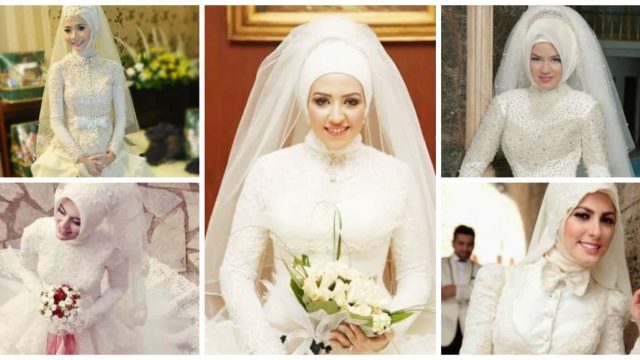 للمحجبات: أجمل تصاميم فساتين الزفاف لسنة 2019