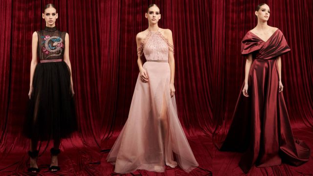 فساتين سهرة من جورج حبيقة تصاميم عنوانها الفخامة