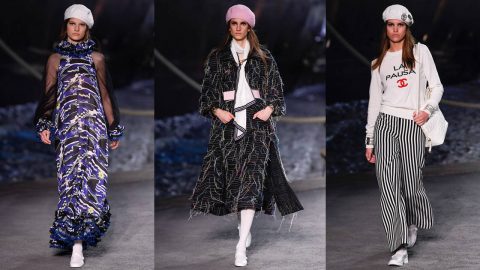 أزياء شانيل من وحي الثمانينات ضمن مجموعة ريزورت 2019