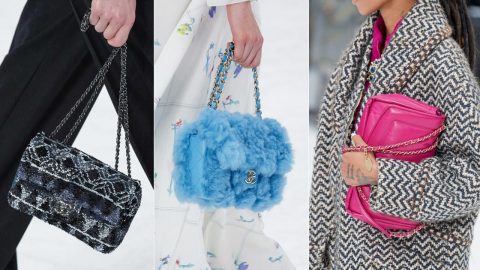 آخر مجموعة كارل لاغرفيلد من شنط شانيل