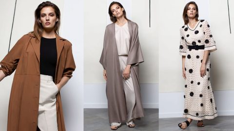 عبايات رائعة من ماركة بوقصة لربيع 2019