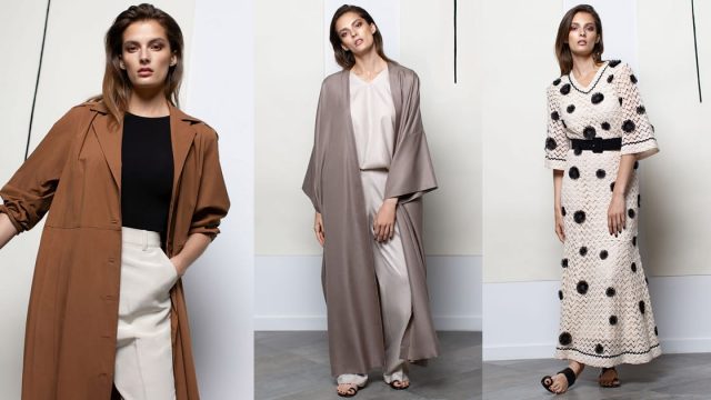 عبايات رائعة من ماركة بوقصة لربيع 2019