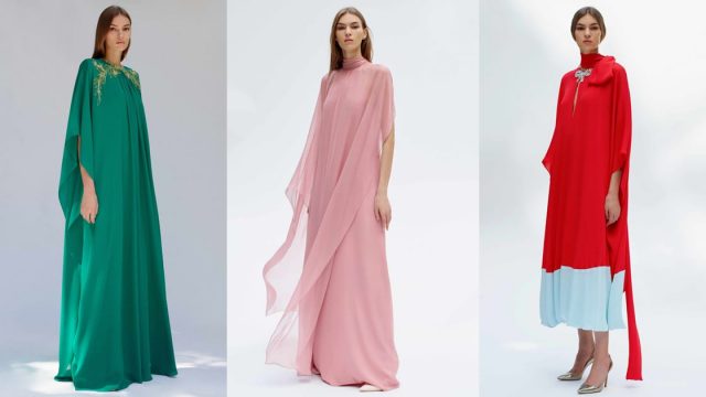 قفاطين وعبايات بلمحة شرقية فاخرة من توقيع ريم عكرا