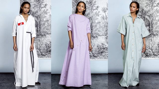 عبايات بسيطة وهادئة من تصميم نور آل شيخ Nora Al Shaikh