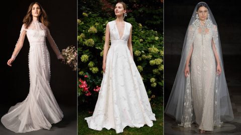 فساتين زفاف أسبوع الأعراس بنيويورك لربيع 2019