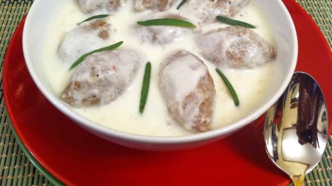 طريقة عمل كبة باللبن سهله