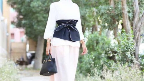 بالصور: أجمل إطلالات المحجبات للمناسبات الرسمية