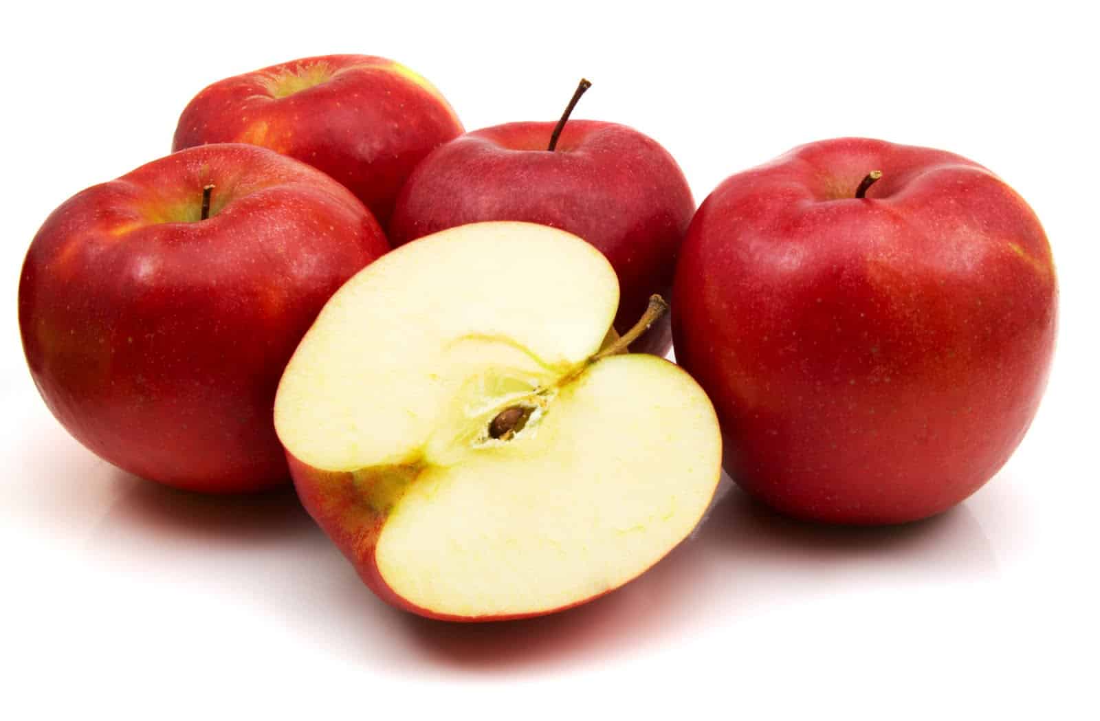  فوائد التفاح الأحمر