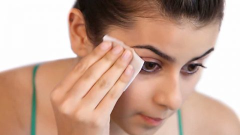 لاتنامي قبل إزالة الماكياج بعد اليوم