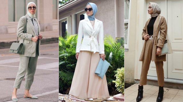 بدلات بقصات رسمية لإطلالة عملية أنيقة