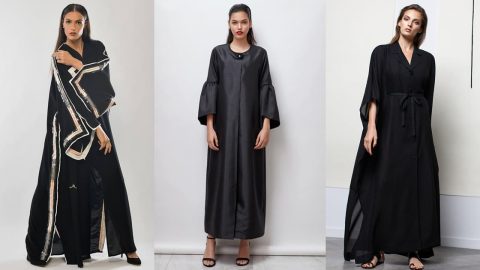 بالصور: أحدث العبايات السوداء لرمضان 2019