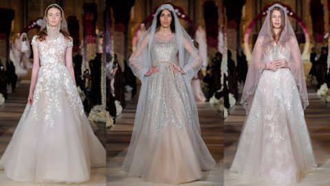 لعروس العيد إليك أجمل فساتين الزفاف المنفوشة